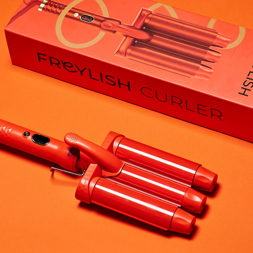 How to get beautiful beach waves with a Freylish curling iron