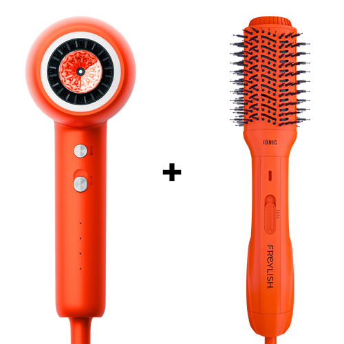 IONIC HAIR DRYER 2.0 + Hot air hair brush