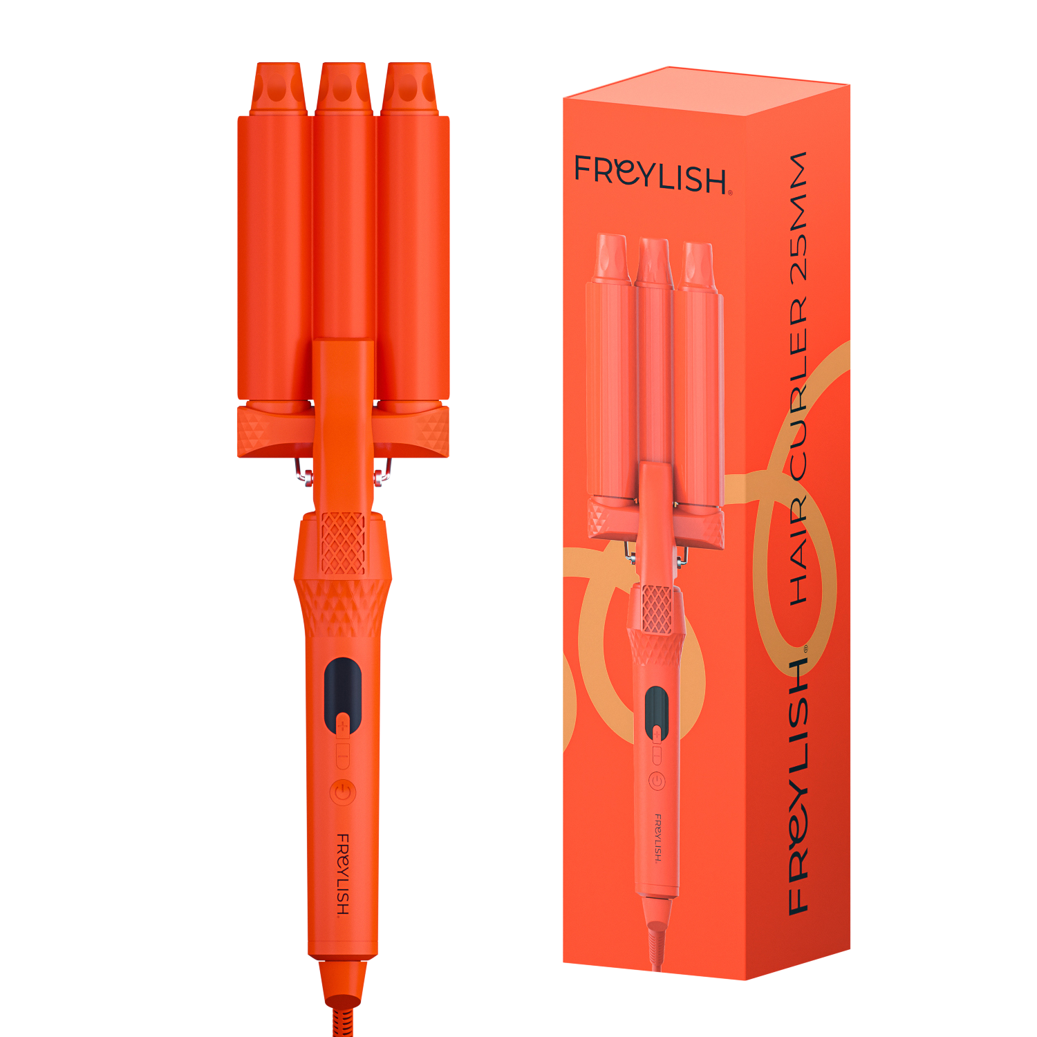 FREYLISH® CERAMIC HAIR WAVE CURLER FOR MEDIUM WAVES 25MM 2.0